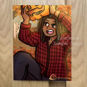 Pumpkin Head Trend - Cliffe Print