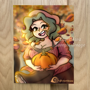 Sweet as Pumpkin - Iona Print