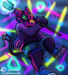 Gift Illustration for a Secret Santa Event